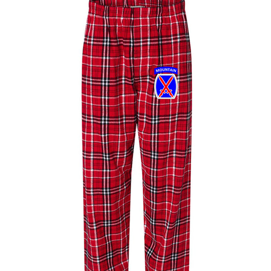 RED/ WHITE PLAID - FRONT