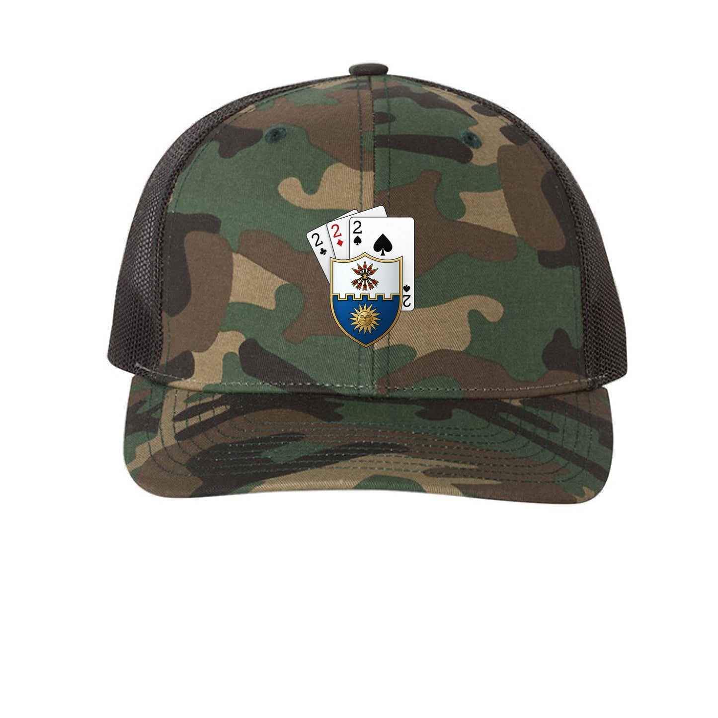 Army Camo/ Black - FRONT