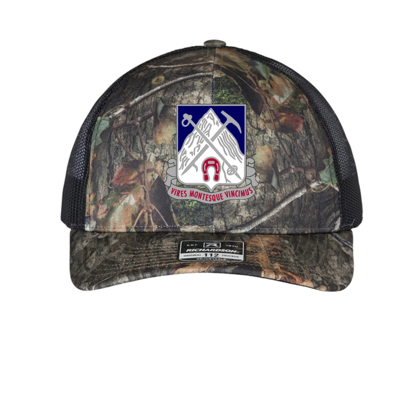 Mossy Oak Country DNA/ Black - FRONT