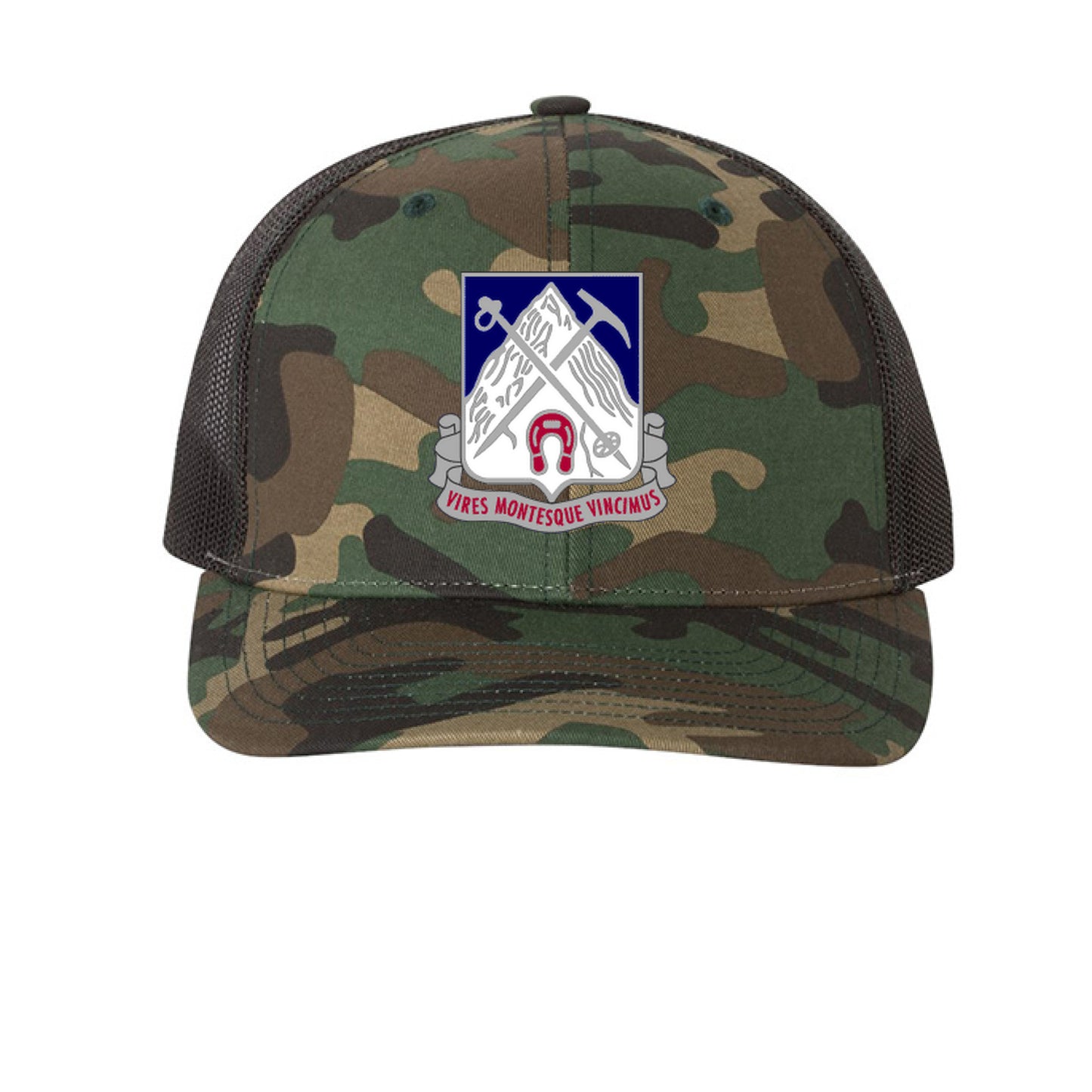 Army Camo/ Black - FRONT