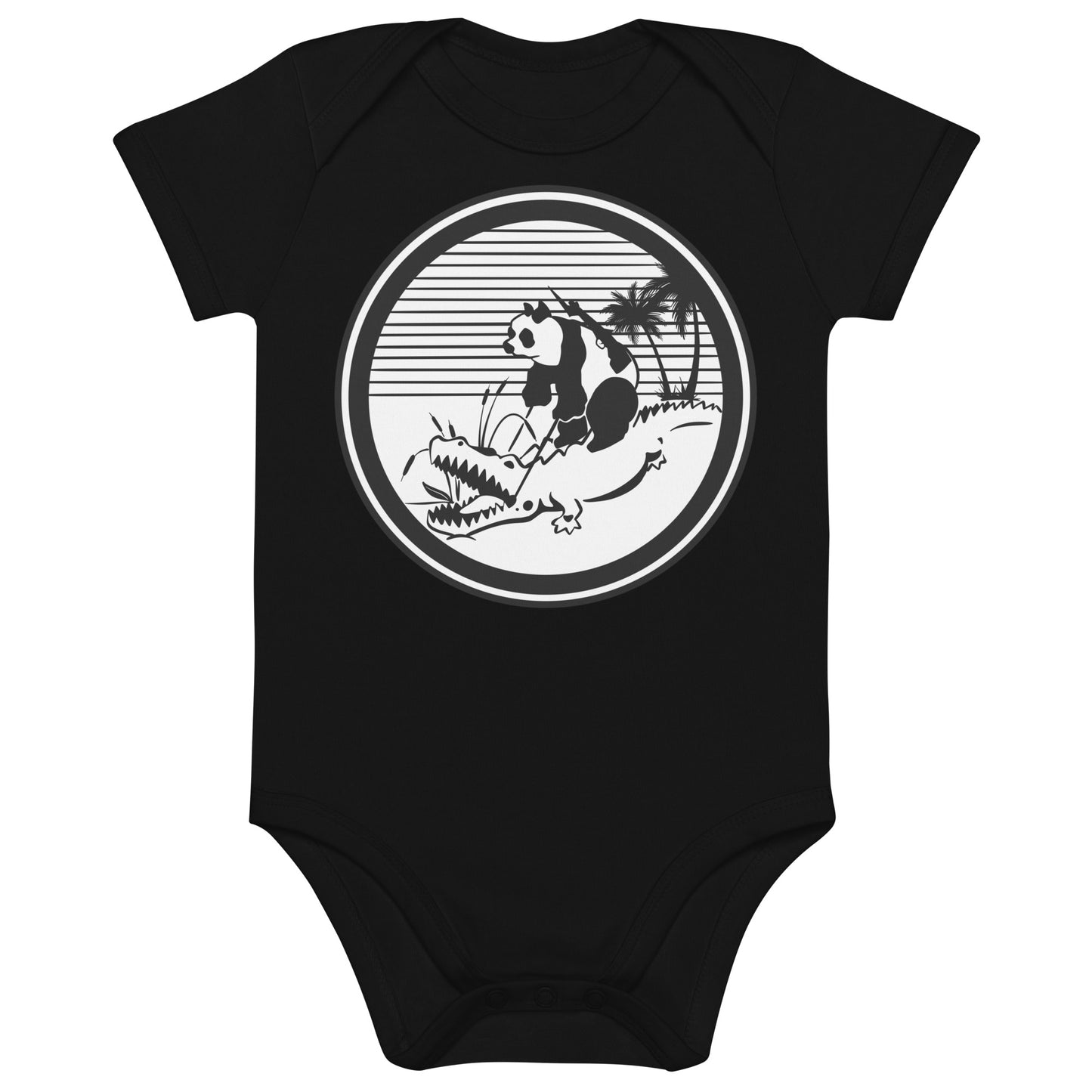 Swamp Pando Organic Cotton Baby Bodysuit