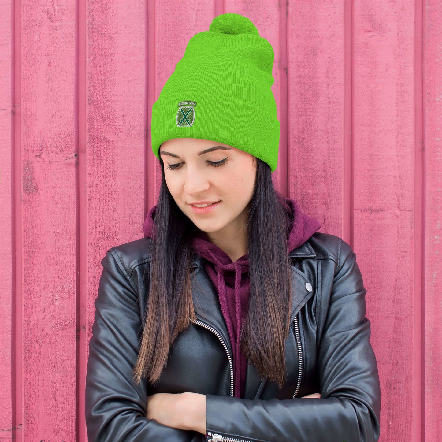 Luck of the Mountain Pom-Pom Beanie