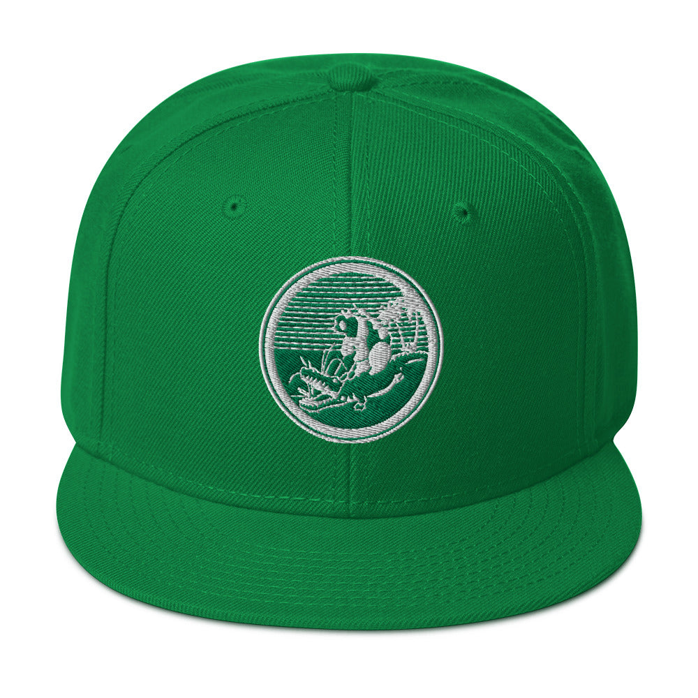 Luck of the Alligator Snapback Hat