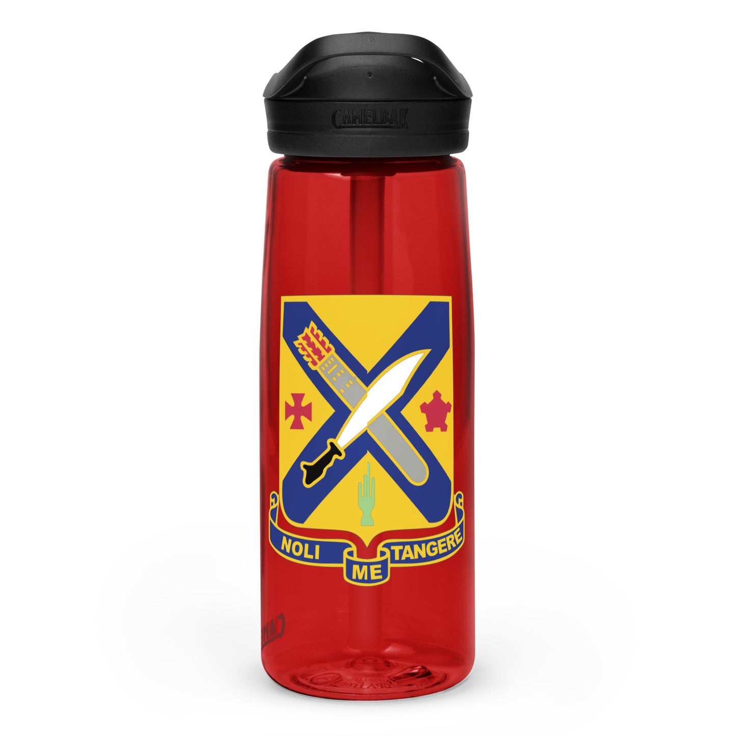 2nd Battalion, 2nd Infantry Regiment Sports water bottle