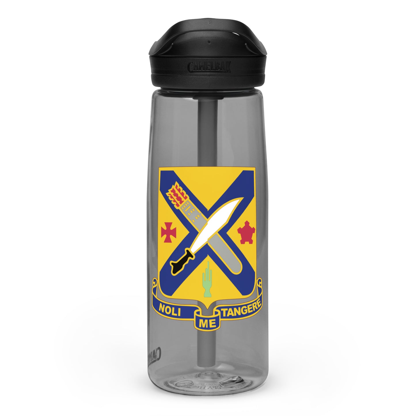 2nd Battalion, 2nd Infantry Regiment Sports water bottle