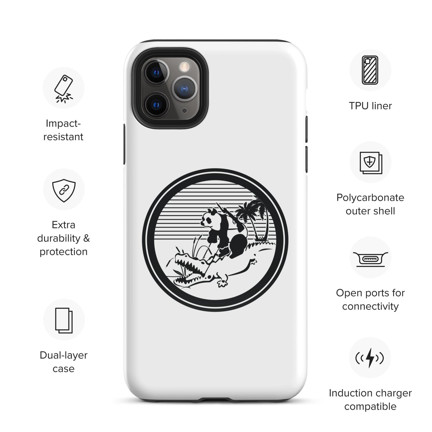 Swamp Pando Tough Case for iPhone®