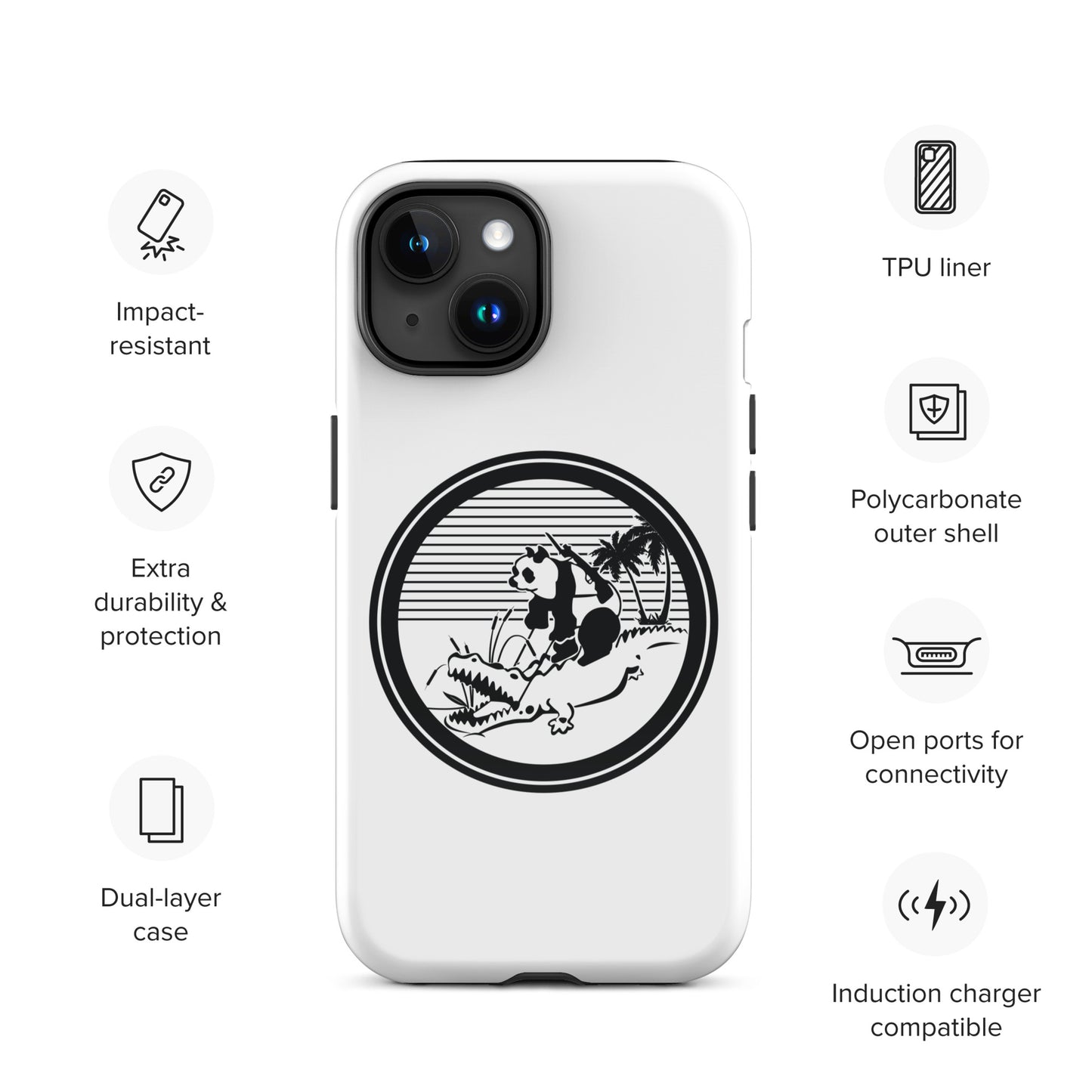 Swamp Pando Tough Case for iPhone®