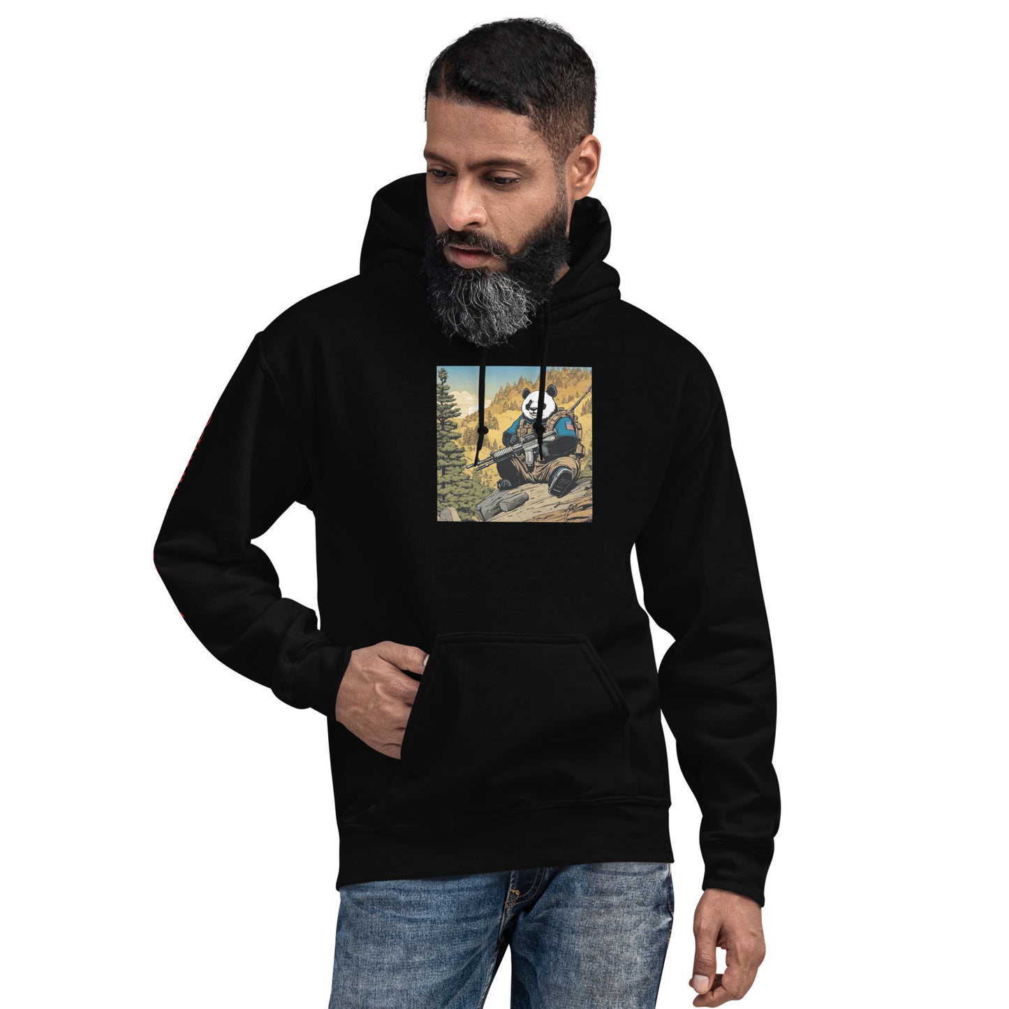 10th Mountain Panda Hoodie