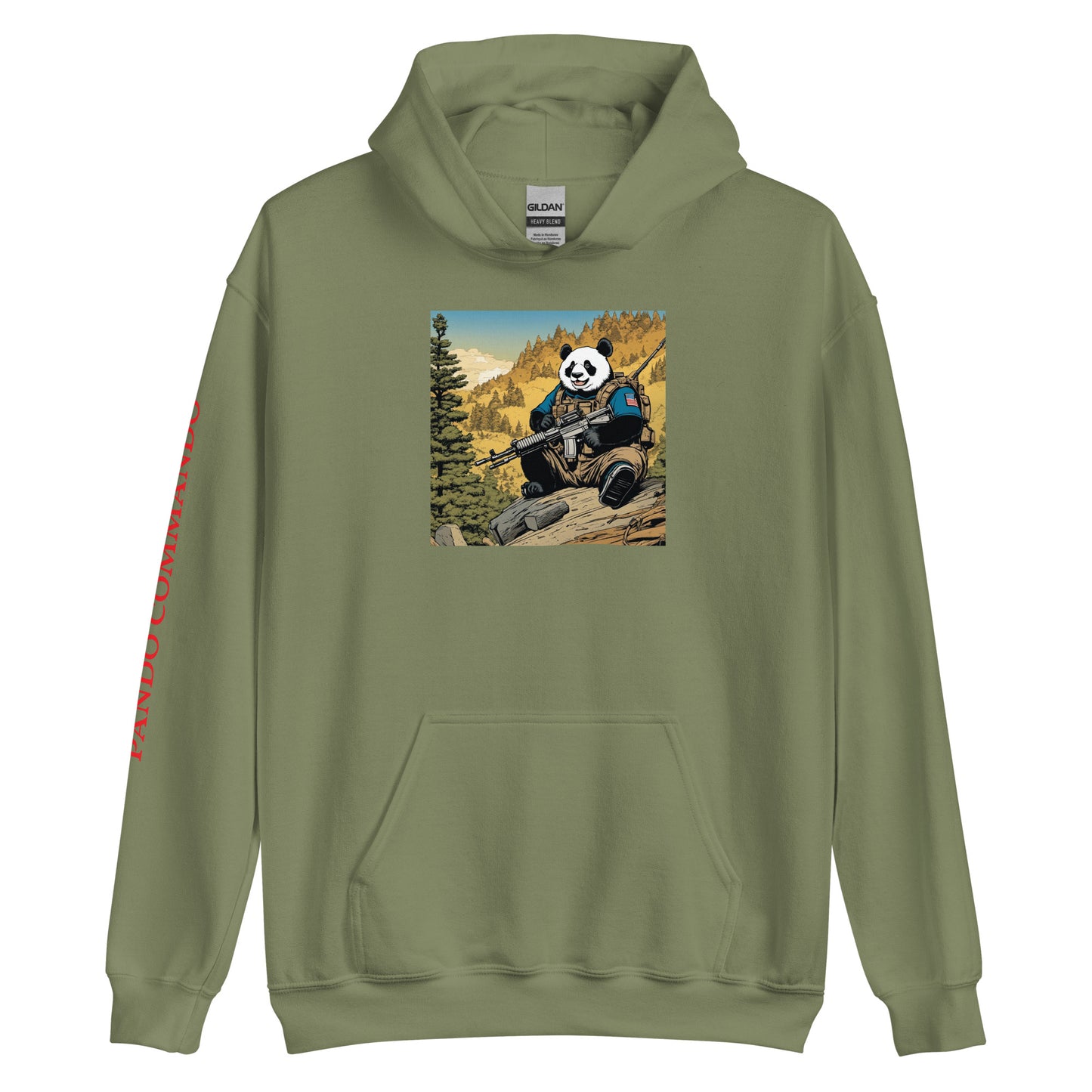 10th Mountain Panda Hoodie