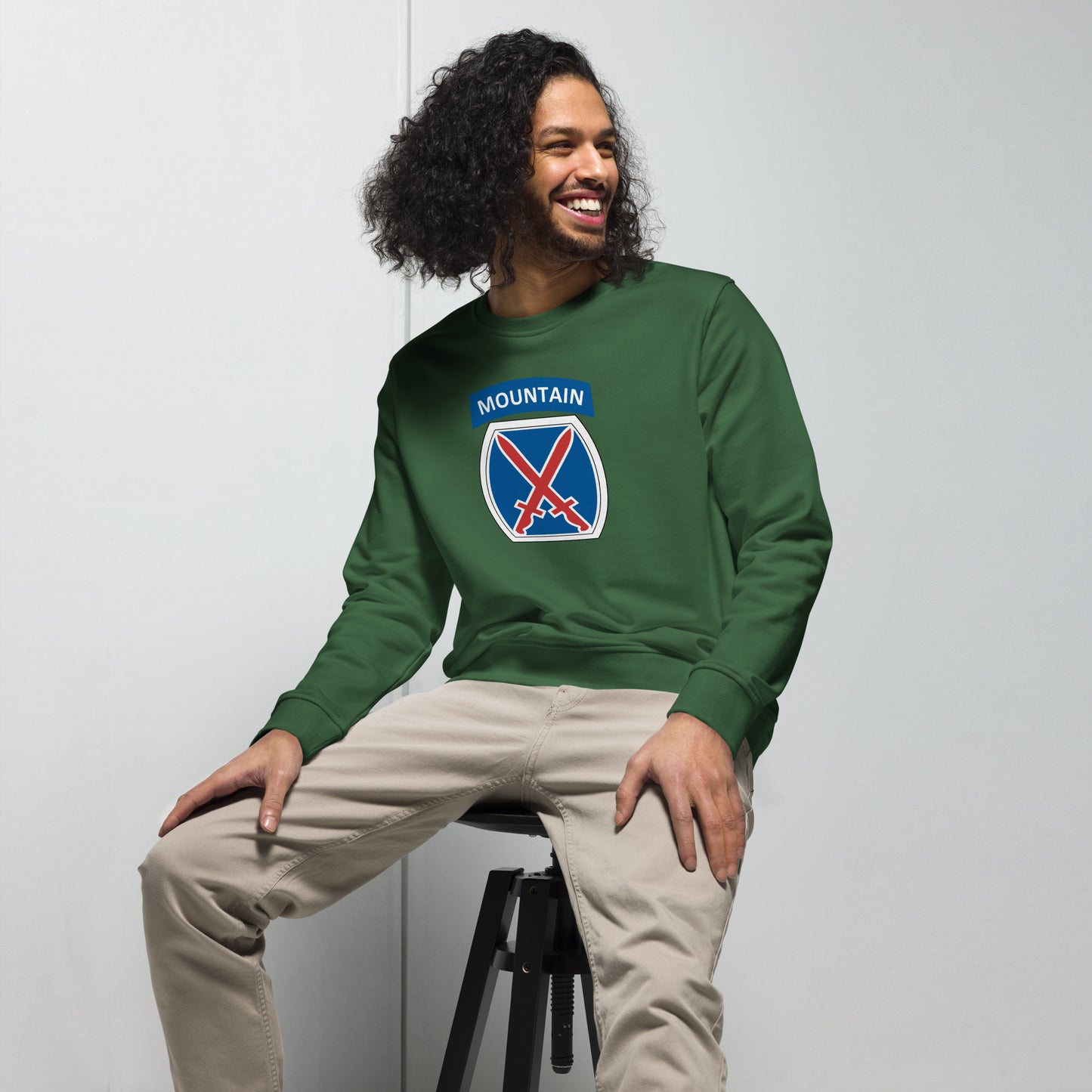 Luck of the Mountain organic sweatshirt