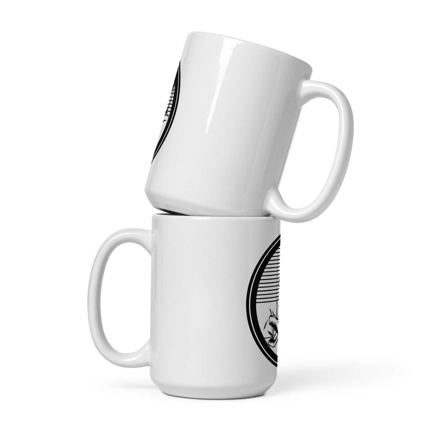 Swamp Pando White glossy mug