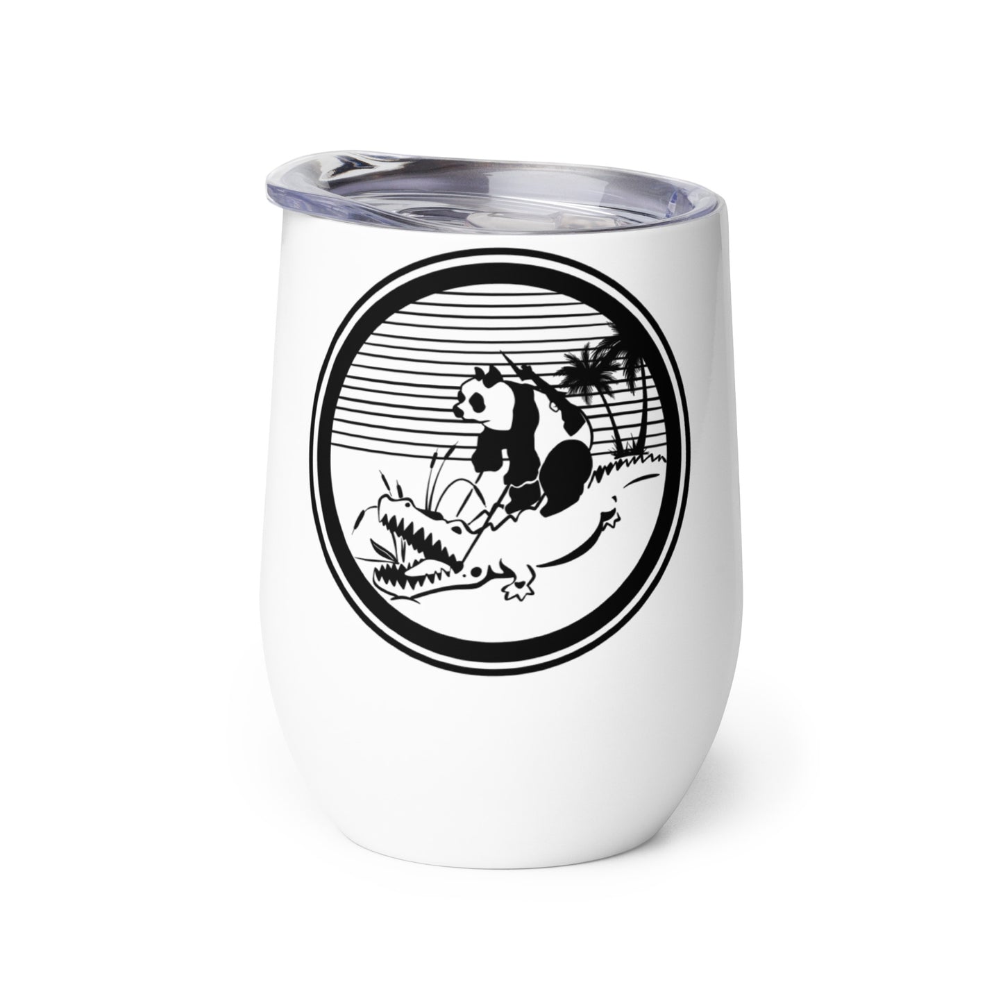 Swamp Pando Wine Tumbler