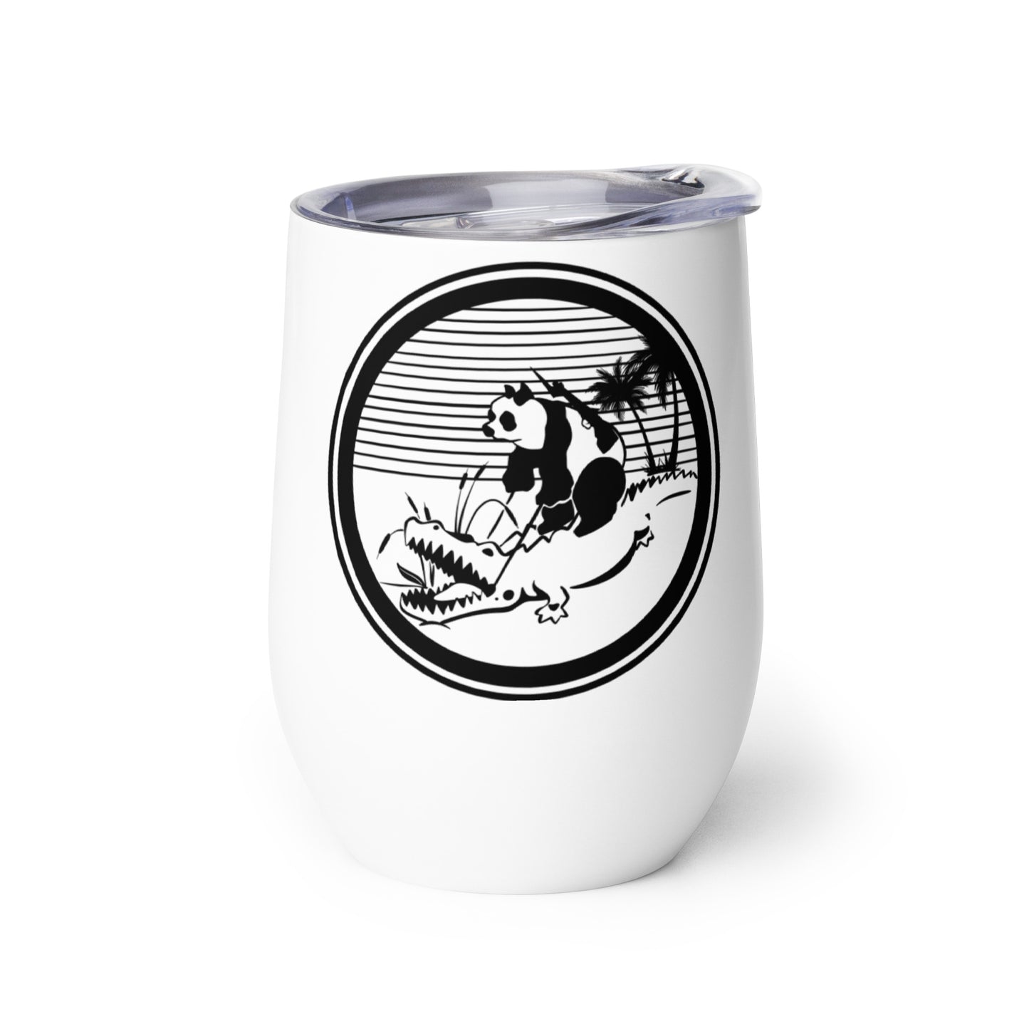 Swamp Pando Wine Tumbler