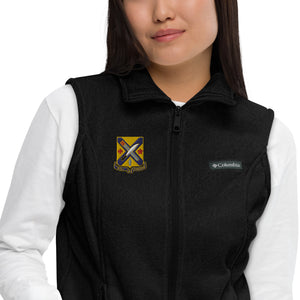 2nd Battalion, 2nd Infantry Regiment Women’s Columbia fleece vest