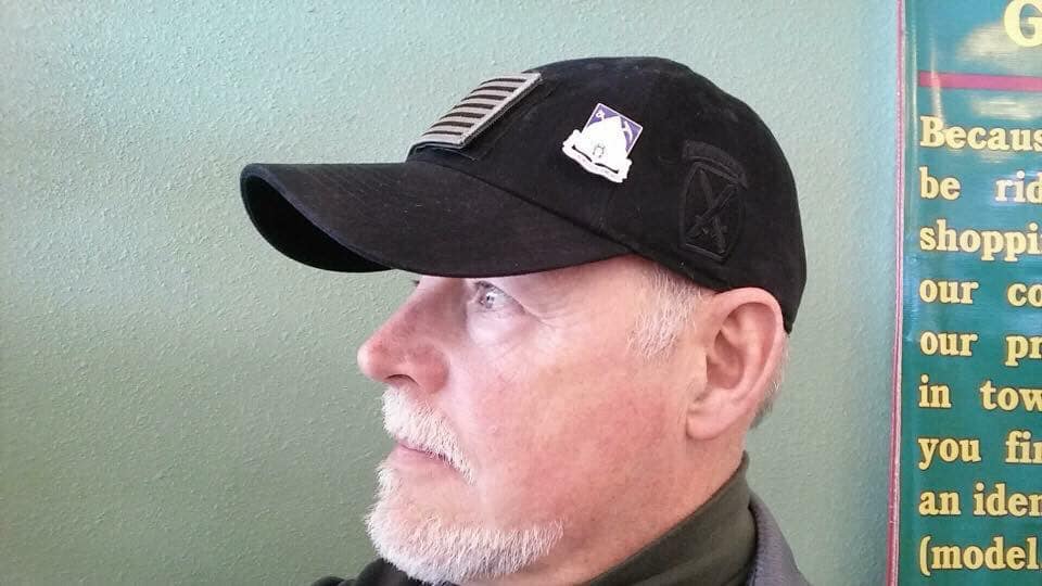 10th Mountain Black Out Tactical Cap GEN II