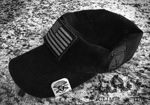 10th Mountain Black Out Tactical Cap GEN II