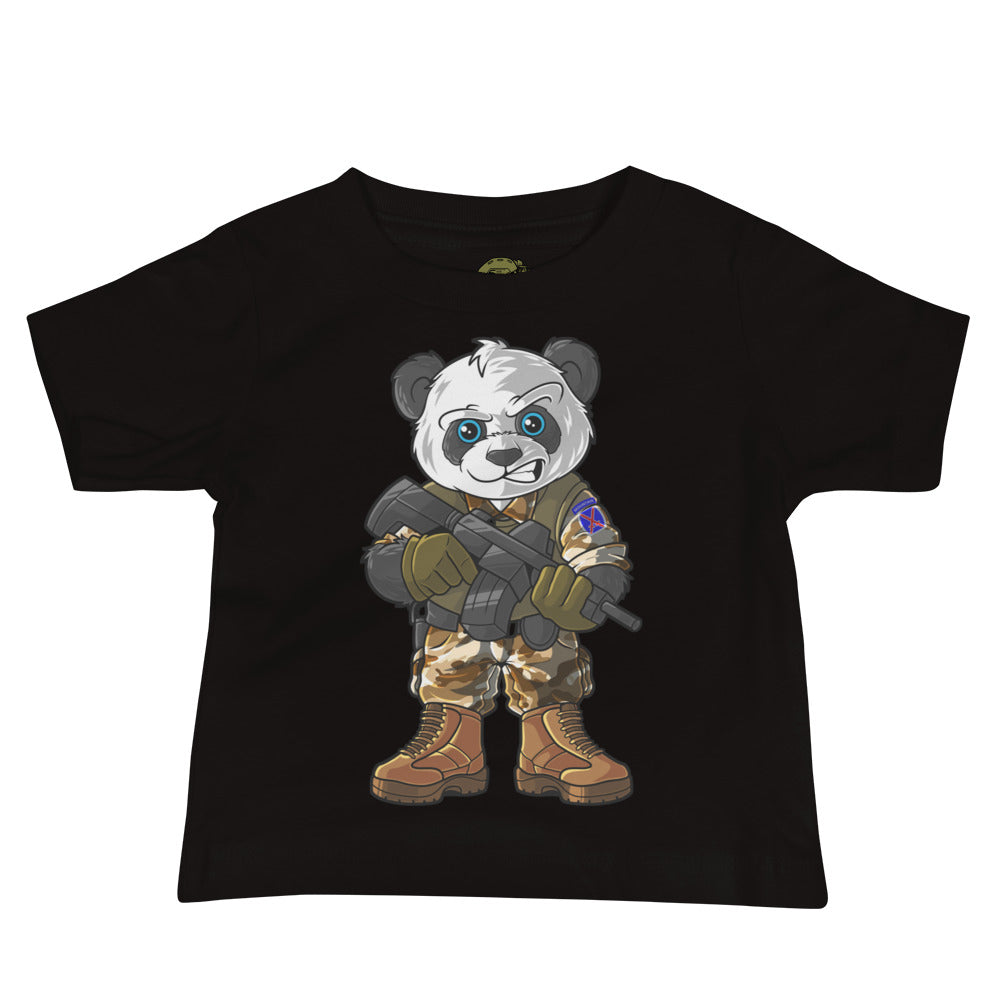 Determined Pando Commando Baby Tee