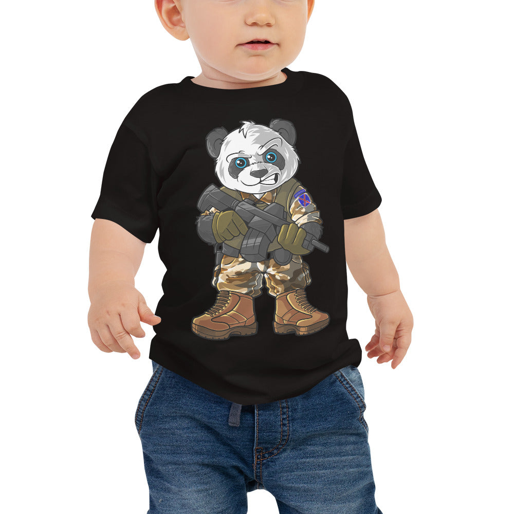 Determined Pando Commando Baby Tee