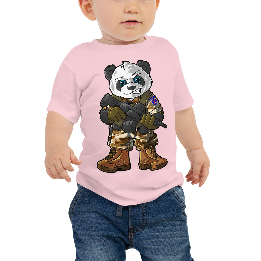 Determined Pando Commando Baby Tee