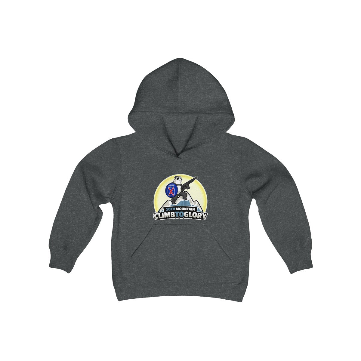 Climb 2 Glory Youth Heavy Blend Hooded Sweatshirt