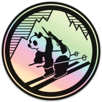 Pando Commando Hologram Sticker