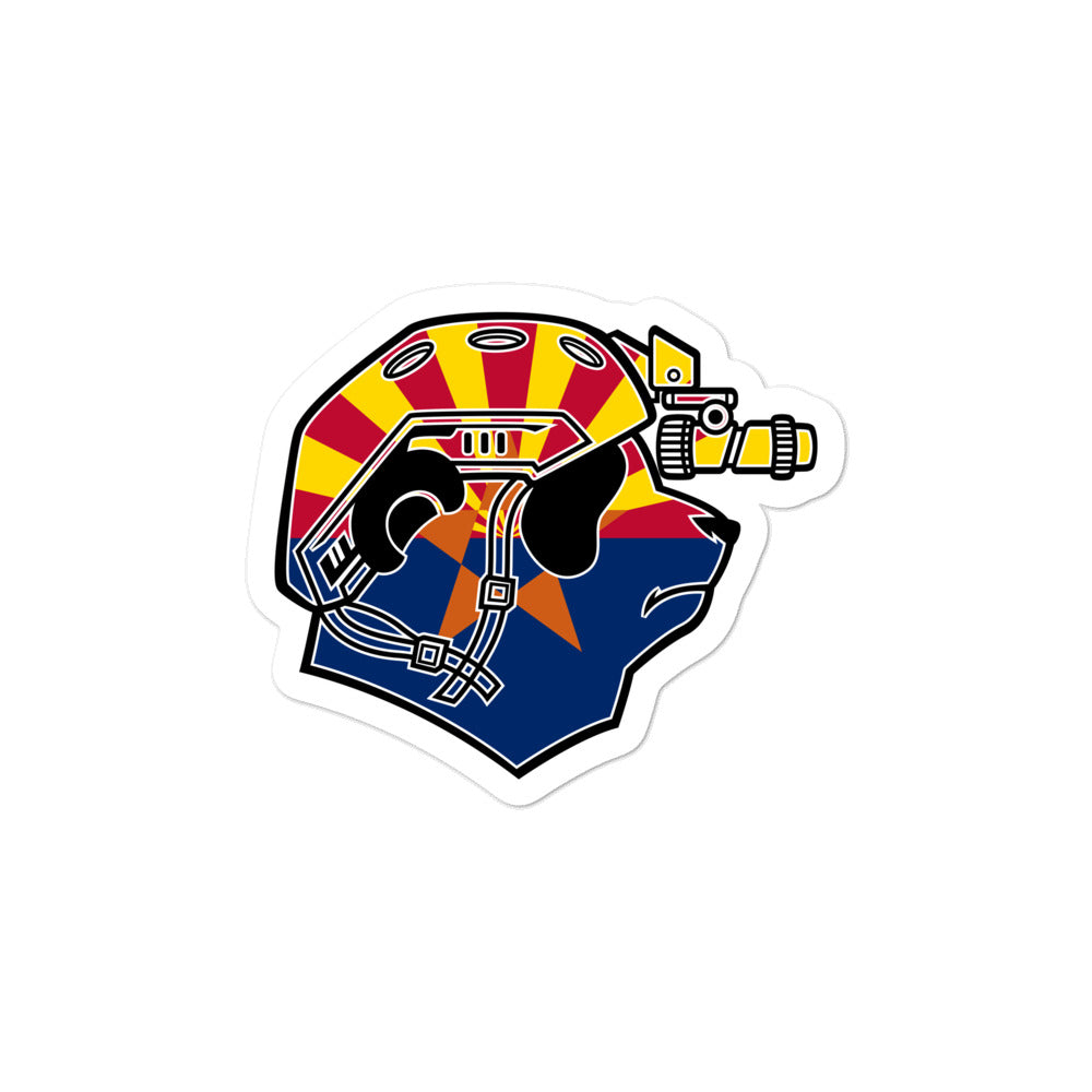 Arizona Pando Commando Bubble-free stickers