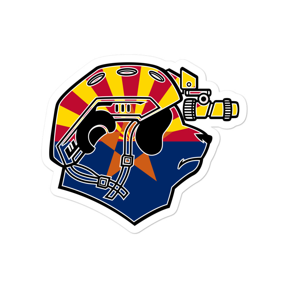 Arizona Pando Commando Bubble-free stickers