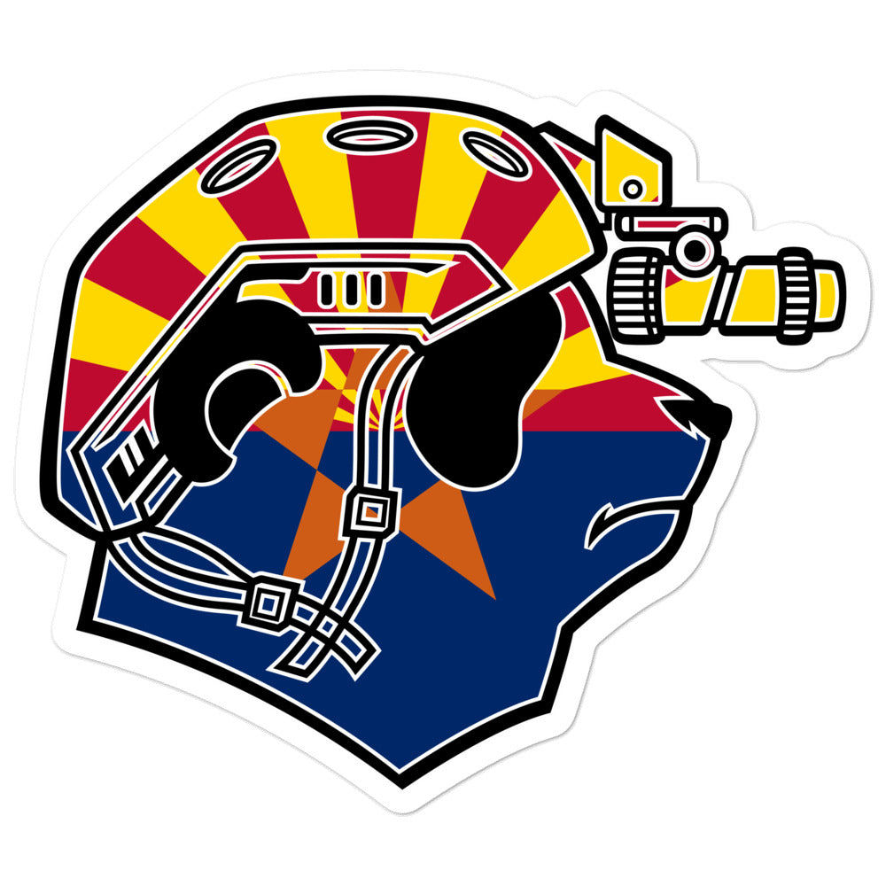 Arizona Pando Commando Bubble-free stickers