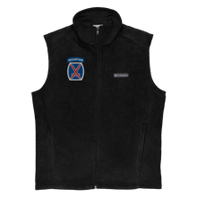 Load image into Gallery viewer, 10th Mountain Men’s Columbia fleece vest