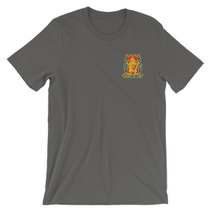 Golden Dragon Embroidery 100% Cotton Short-Sleeve Unisex T-Shirt