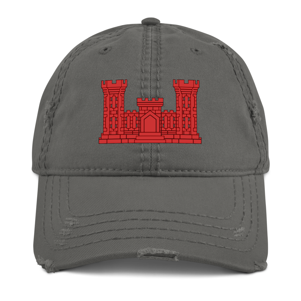 Engineer Distressed Dad Hat