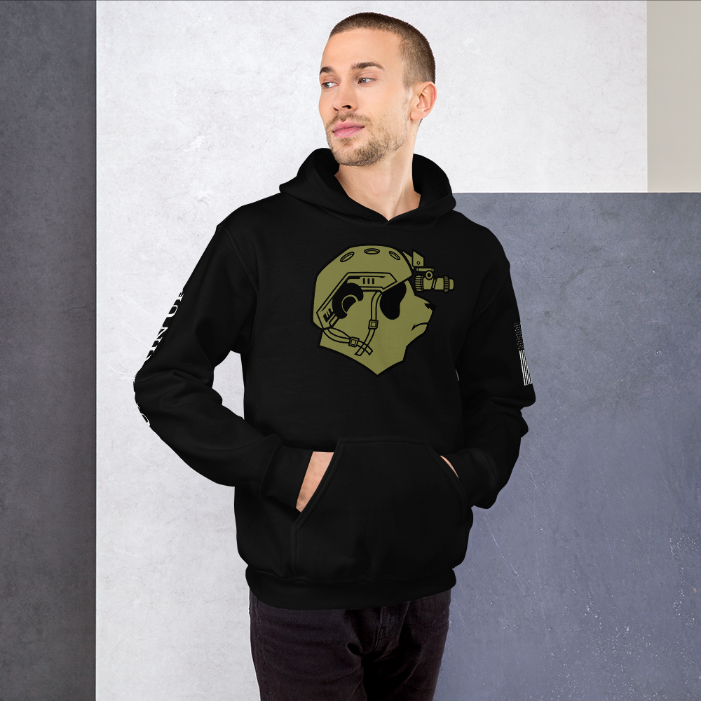 The Premium Pando Commando Night Fighter Hoodie