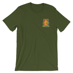 Golden Dragon Embroidery 100% Cotton Short-Sleeve Unisex T-Shirt