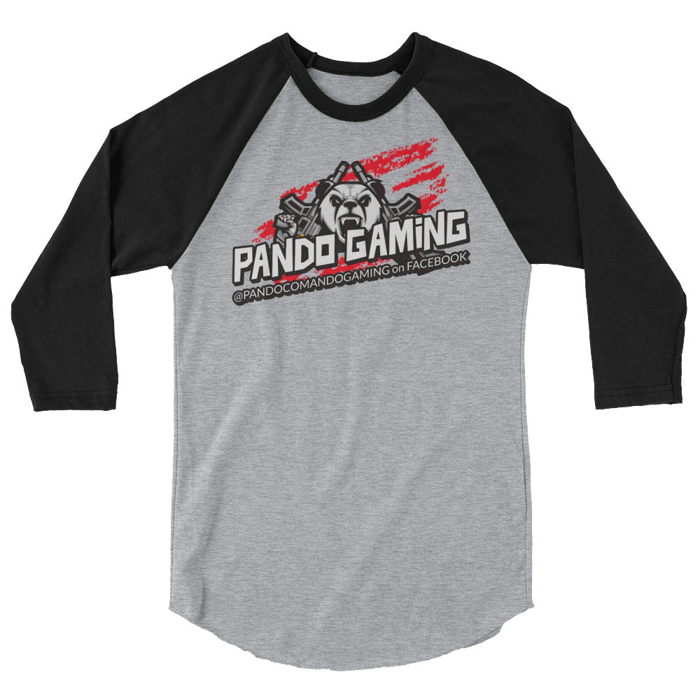 Pando Gaming 3/4 sleeve raglan shirt