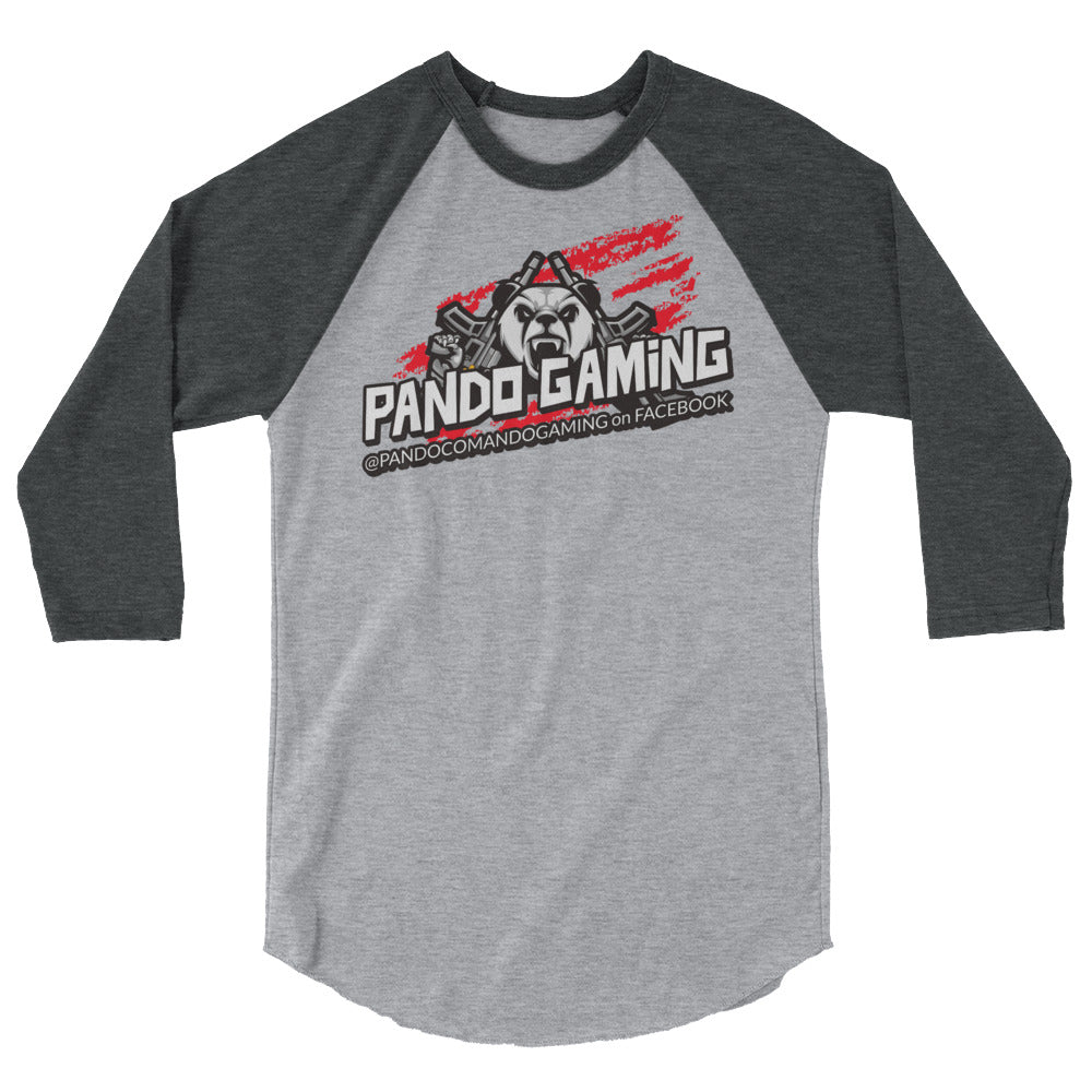 Pando Gaming 3/4 sleeve raglan shirt