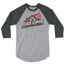 Load image into Gallery viewer, Pando Gaming 3/4 sleeve raglan shirt