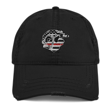Load image into Gallery viewer, Thin Red Line Distressed Dad Hat