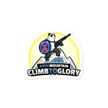 Load image into Gallery viewer, 10th Mountain Climb 2 Glory Bubble-free stickers