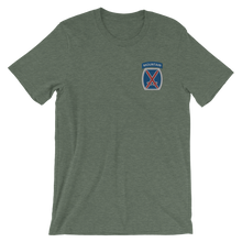 Load image into Gallery viewer, 10th Mountain Embroidered Short-Sleeve Unisex T-Shirt