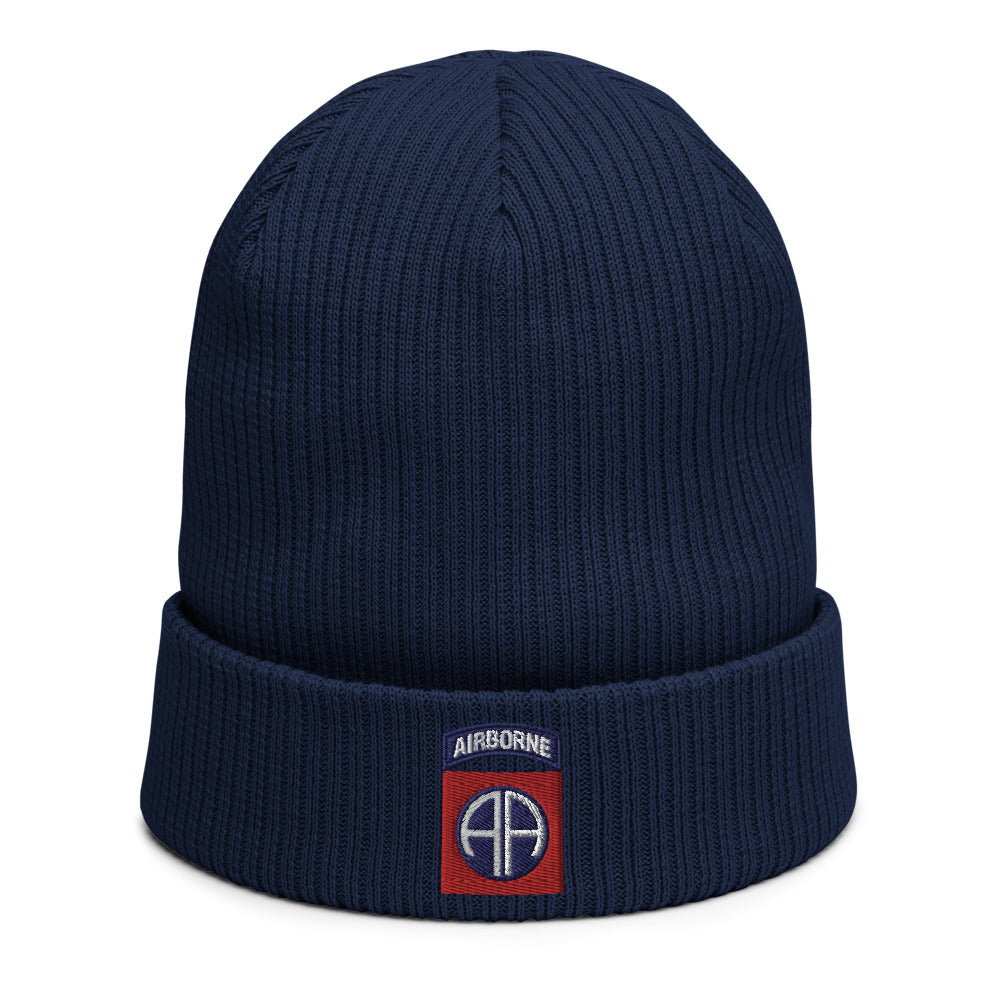 82nd Abn Organic ribbed beanie