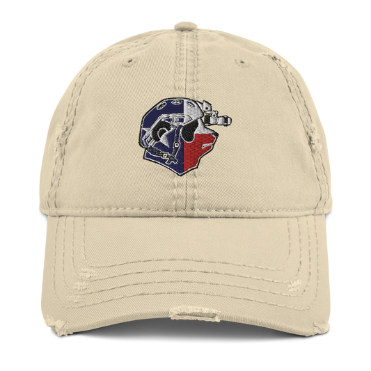 Texan Panda Distressed Dad Hat