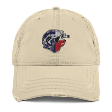 Load image into Gallery viewer, Texan Panda Distressed Dad Hat