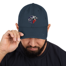 Load image into Gallery viewer, Texan Panda Distressed Dad Hat