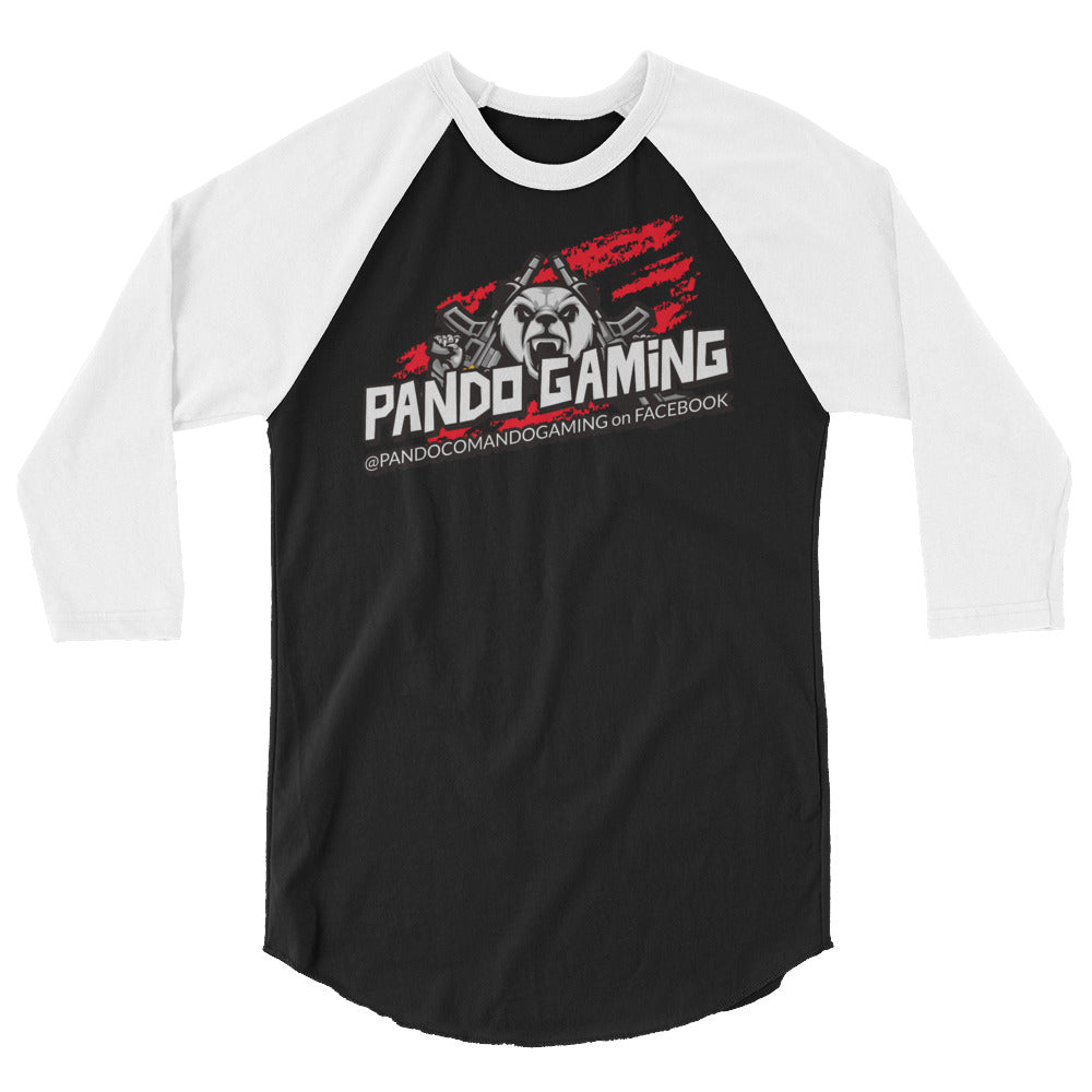 Pando Gaming 3/4 sleeve raglan shirt