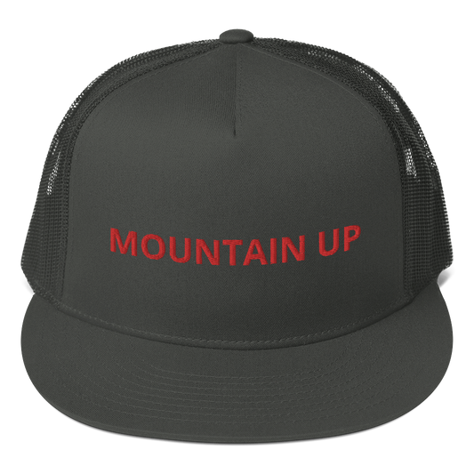 MOUNTAIN UP Mesh Back Snapback