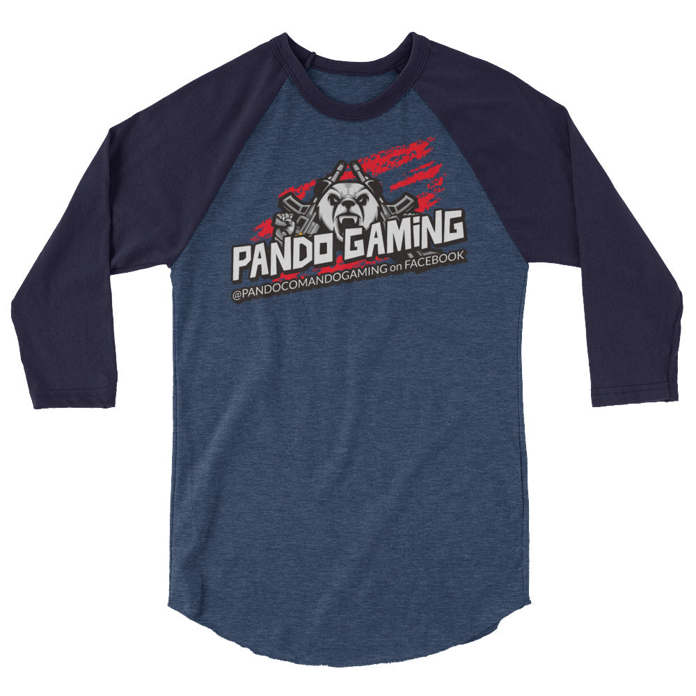 Pando Gaming 3/4 sleeve raglan shirt