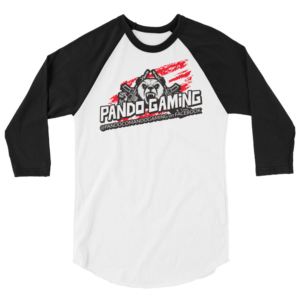 Pando Gaming 3/4 sleeve raglan shirt