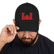 Load image into Gallery viewer, Engineer Distressed Dad Hat