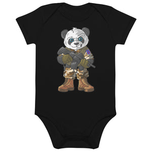 Determined Pando Commando Organic Cotton Baby Bodysuit