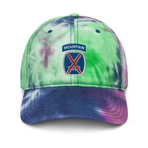 10th Mountain Tie dye hat